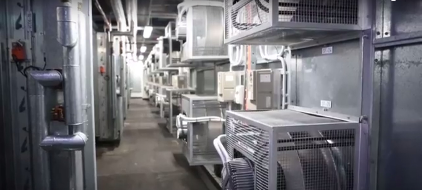 University of Adelaide Hub Central HVAC Plant iHMX EC fan wall